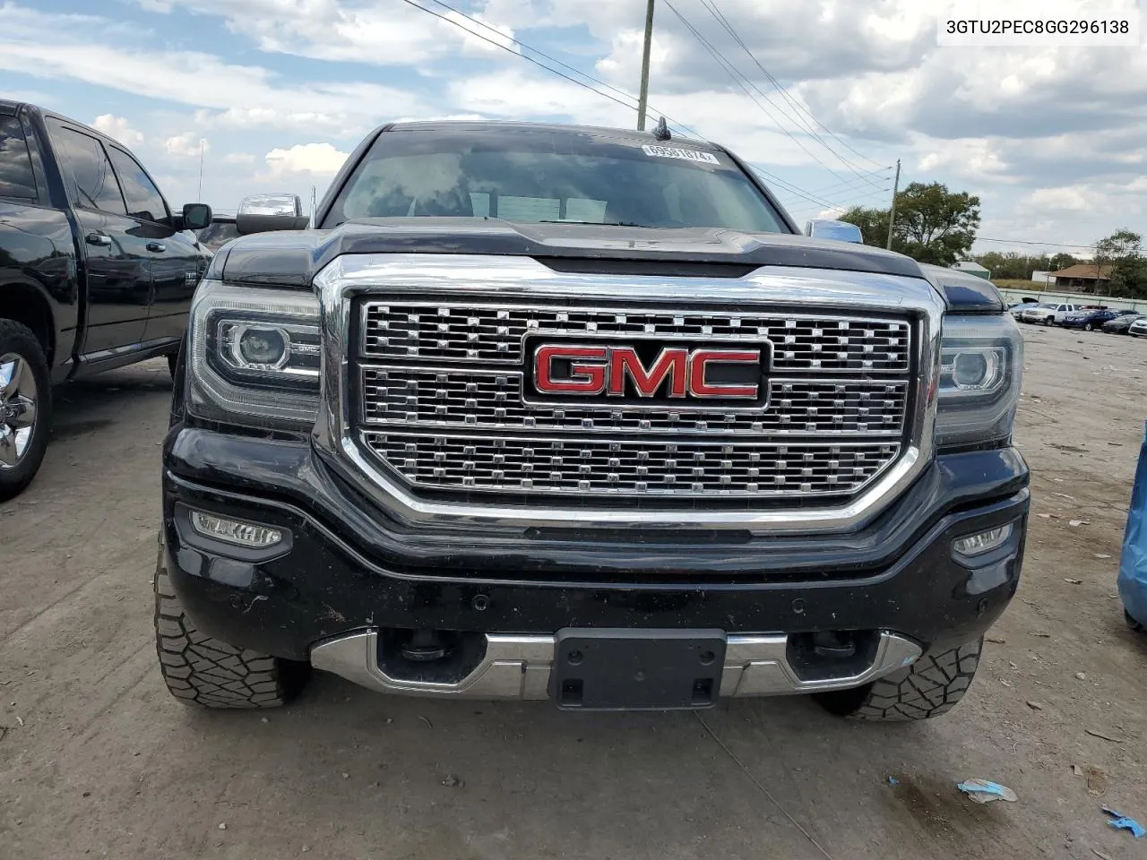 2016 GMC Sierra K1500 Denali VIN: 3GTU2PEC8GG296138 Lot: 69581874