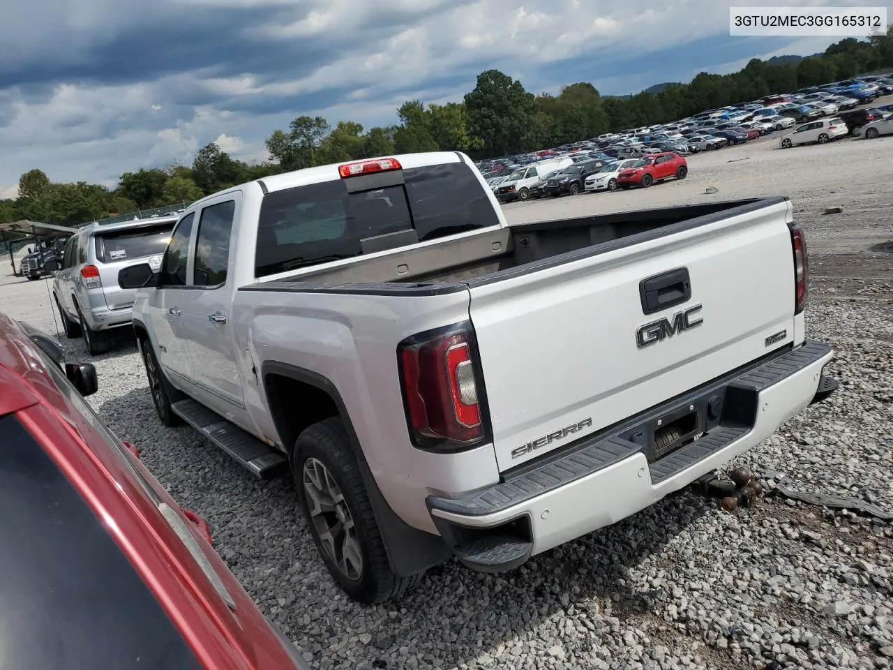 2016 GMC Sierra K1500 Sle VIN: 3GTU2MEC3GG165312 Lot: 69714504