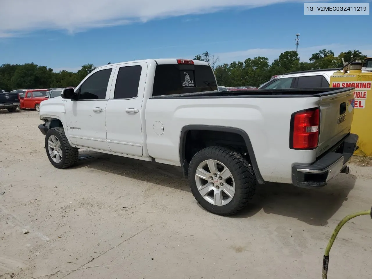 2016 GMC Sierra K1500 Sle VIN: 1GTV2MEC0GZ411219 Lot: 69798264