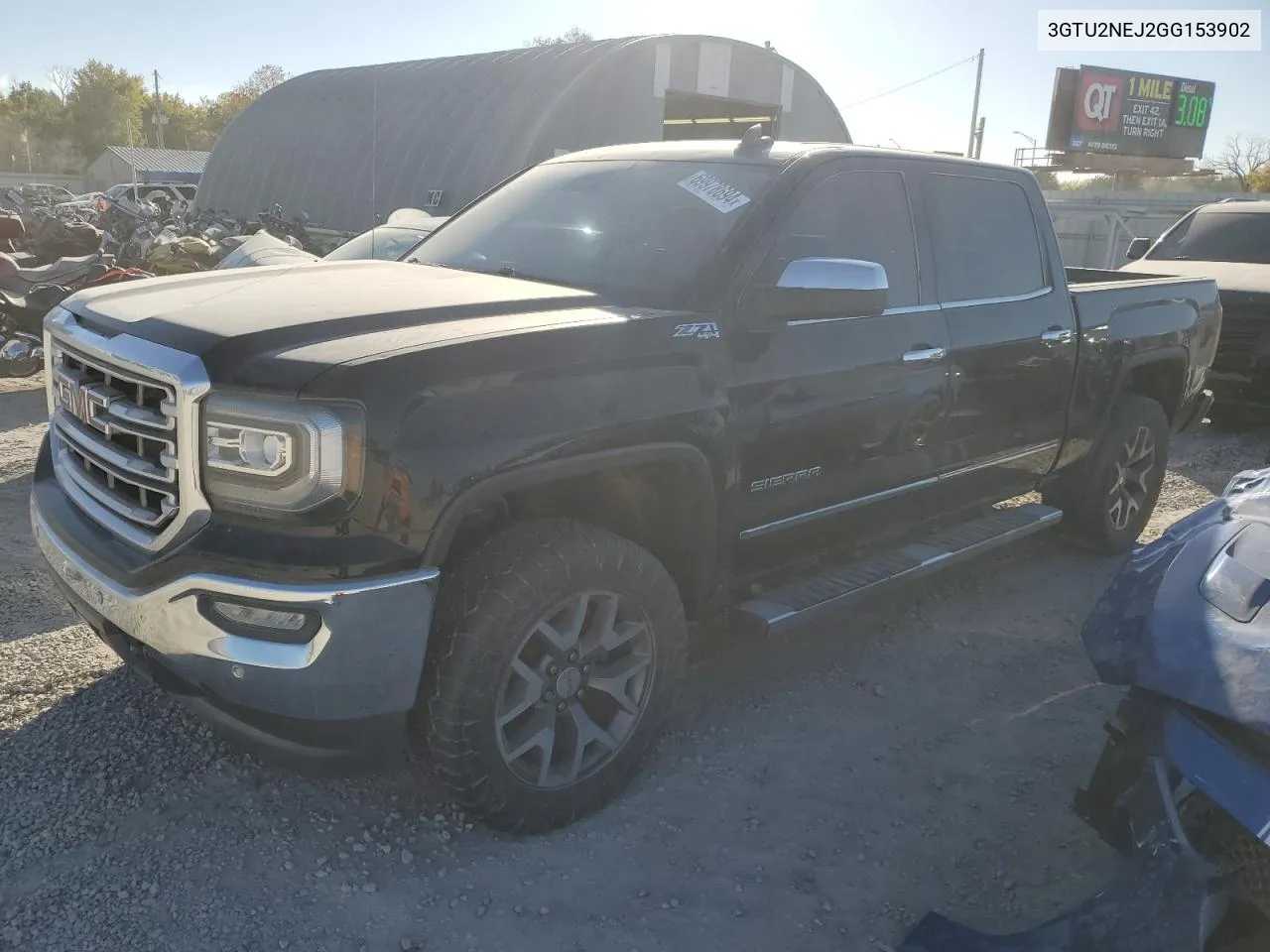 3GTU2NEJ2GG153902 2016 GMC Sierra K1500 Slt