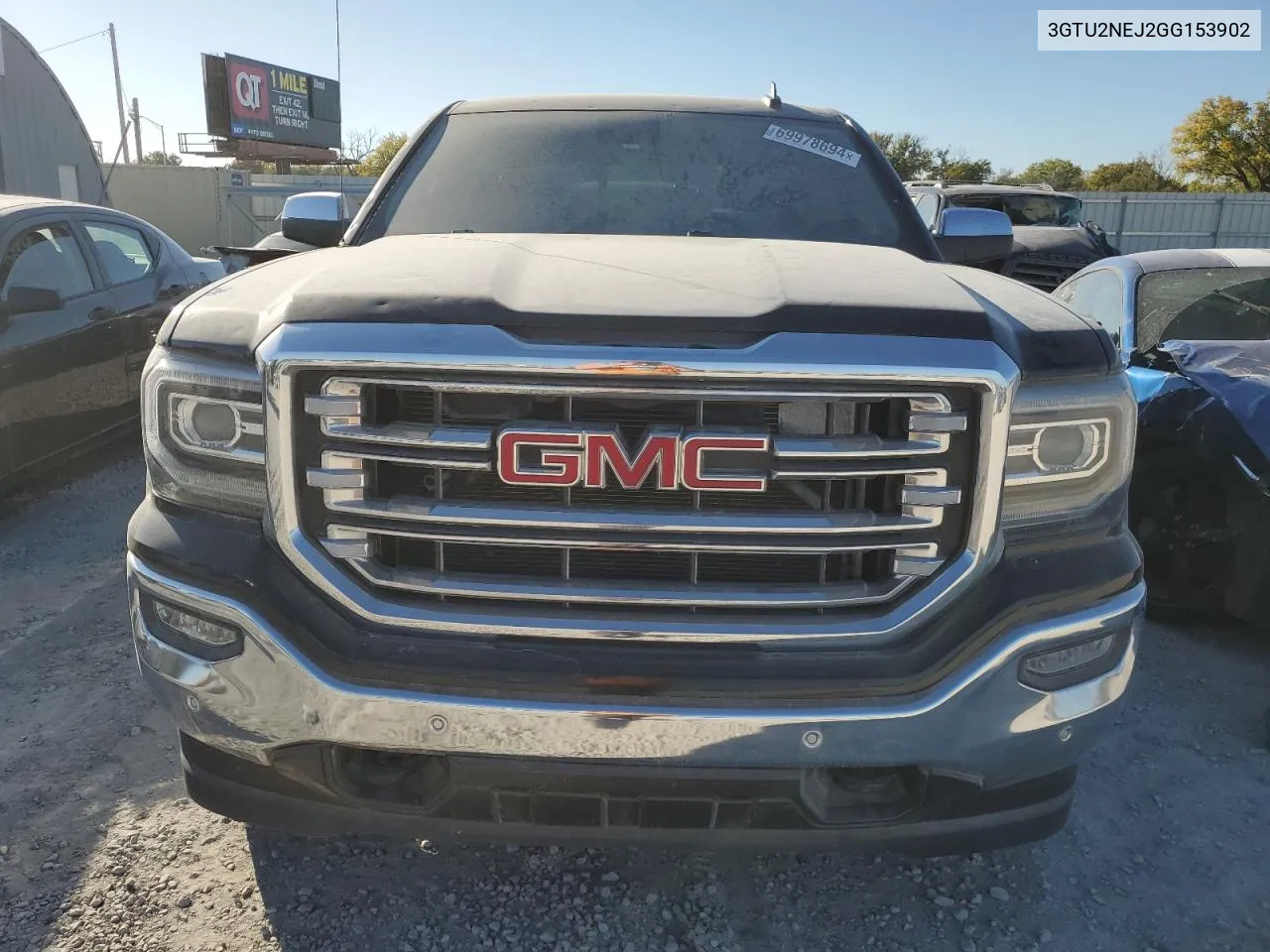 3GTU2NEJ2GG153902 2016 GMC Sierra K1500 Slt