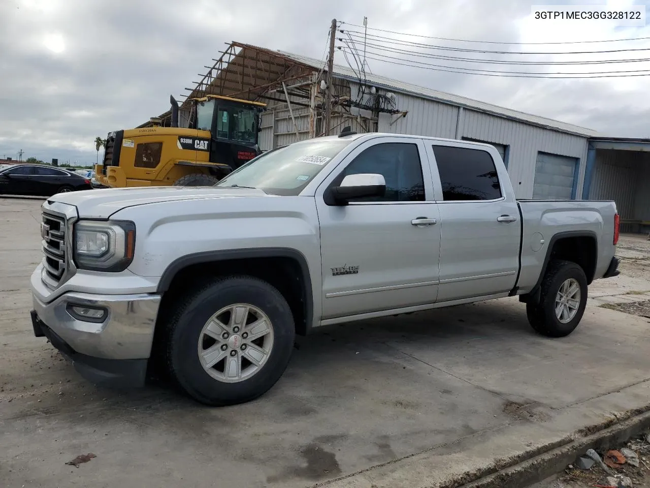 2016 GMC Sierra C1500 Sle VIN: 3GTP1MEC3GG328122 Lot: 70252654