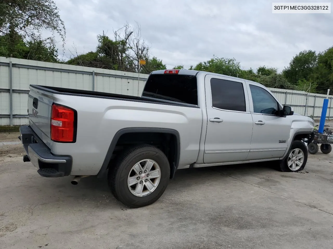 2016 GMC Sierra C1500 Sle VIN: 3GTP1MEC3GG328122 Lot: 70252654