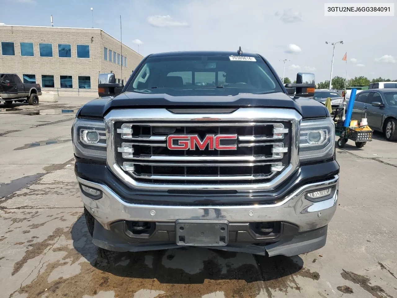 2016 GMC Sierra K1500 Slt VIN: 3GTU2NEJ6GG384091 Lot: 70389814