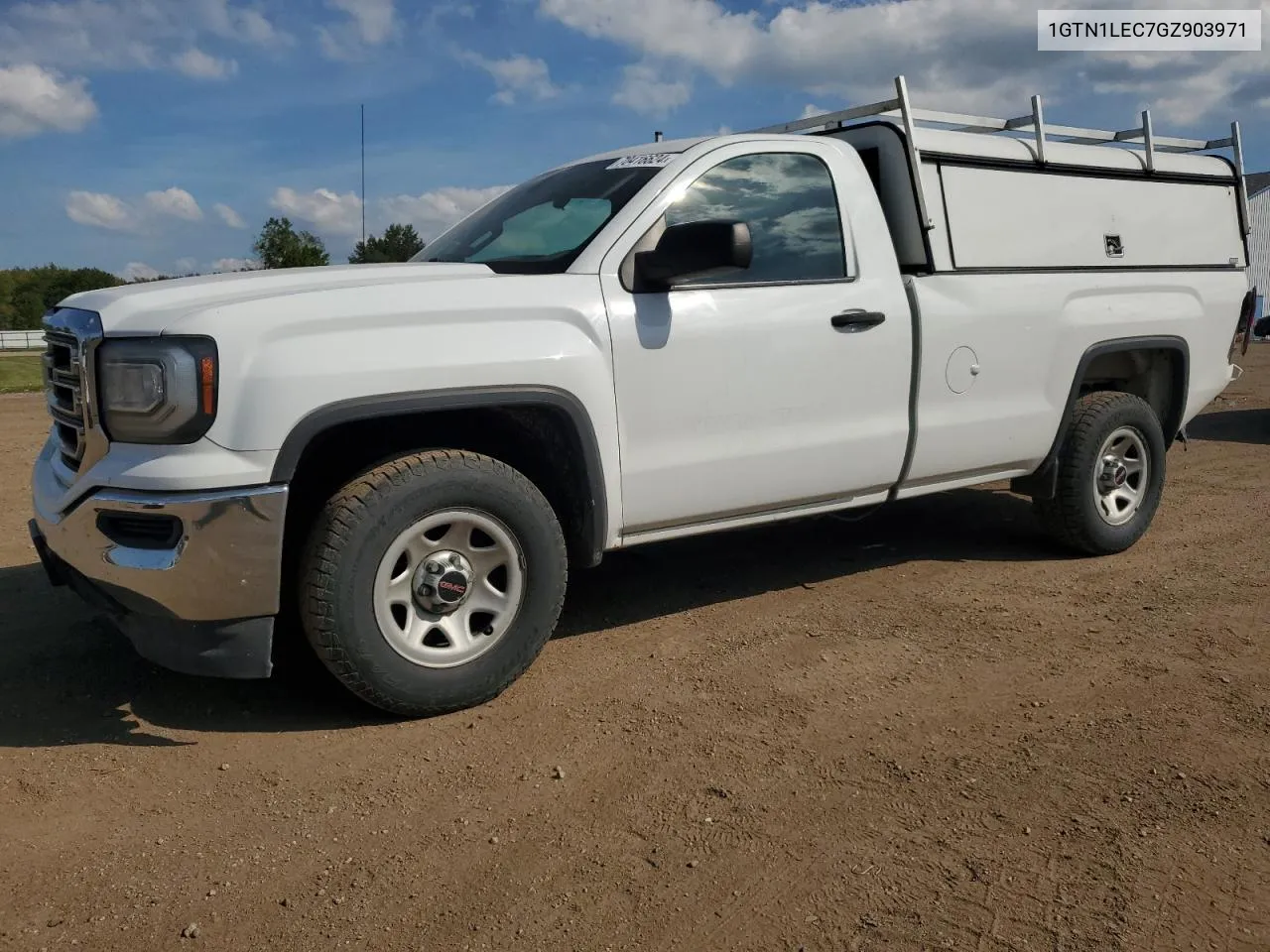 2016 GMC Sierra C1500 VIN: 1GTN1LEC7GZ903971 Lot: 70416624