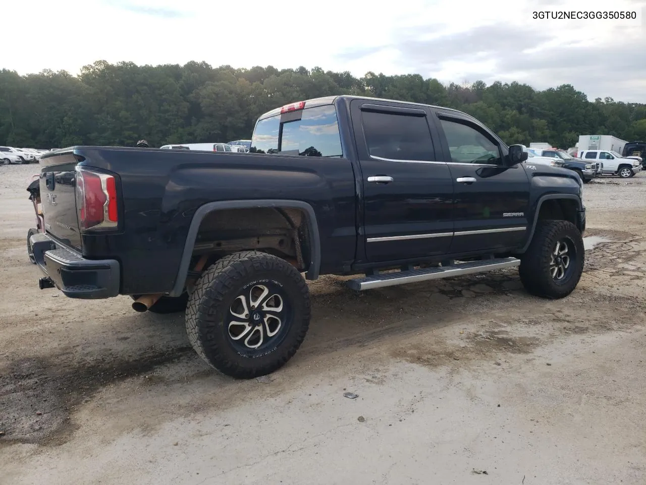 2016 GMC Sierra K1500 Slt VIN: 3GTU2NEC3GG350580 Lot: 70505994