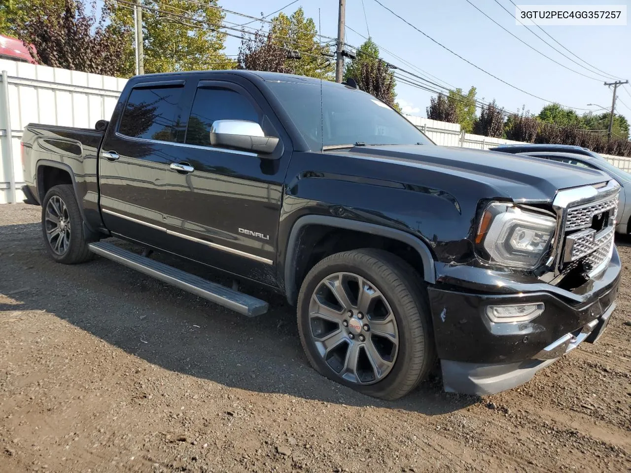 2016 GMC Sierra K1500 Denali VIN: 3GTU2PEC4GG357257 Lot: 70693964