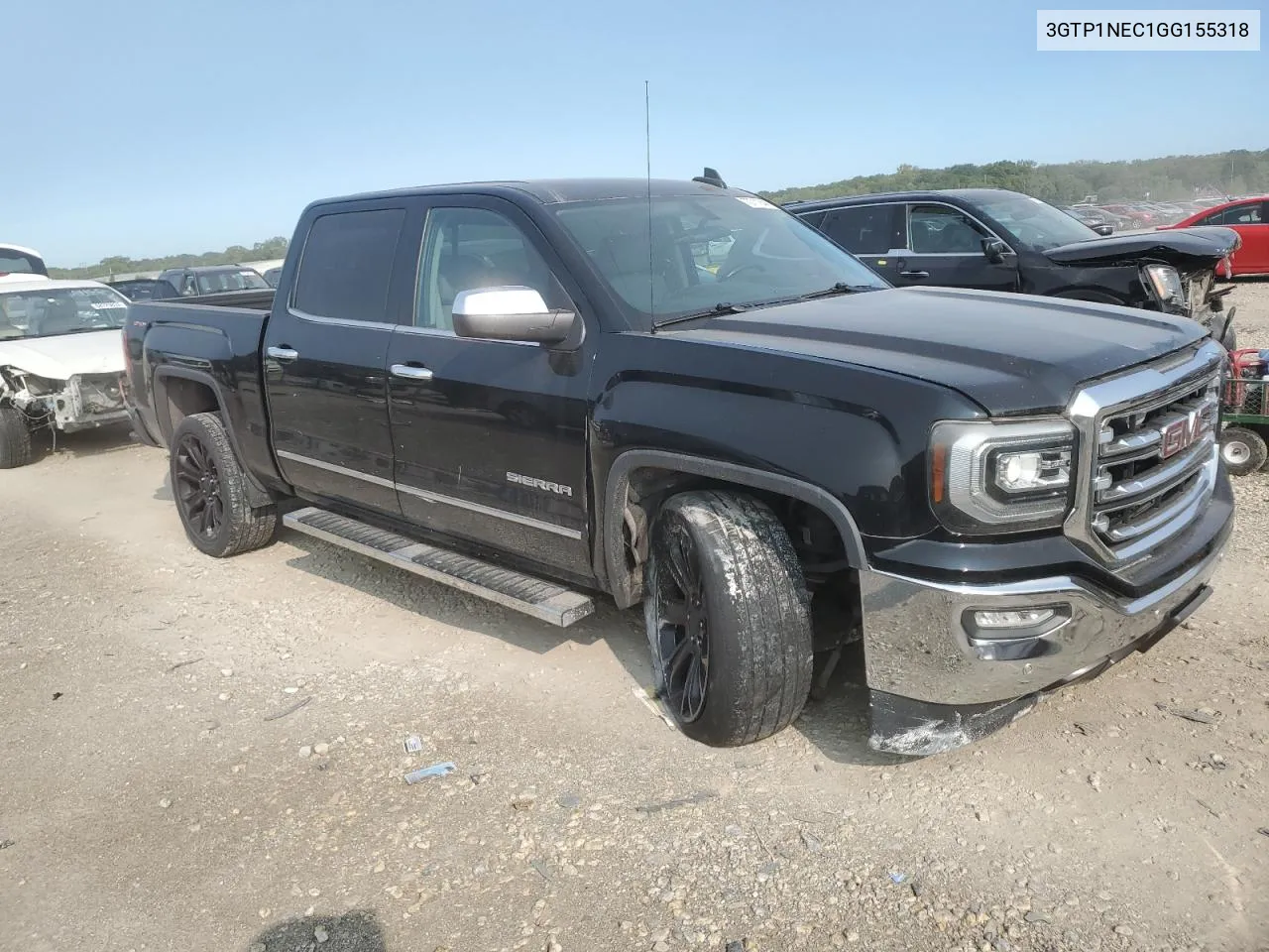 2016 GMC Sierra C1500 Slt VIN: 3GTP1NEC1GG155318 Lot: 70711844