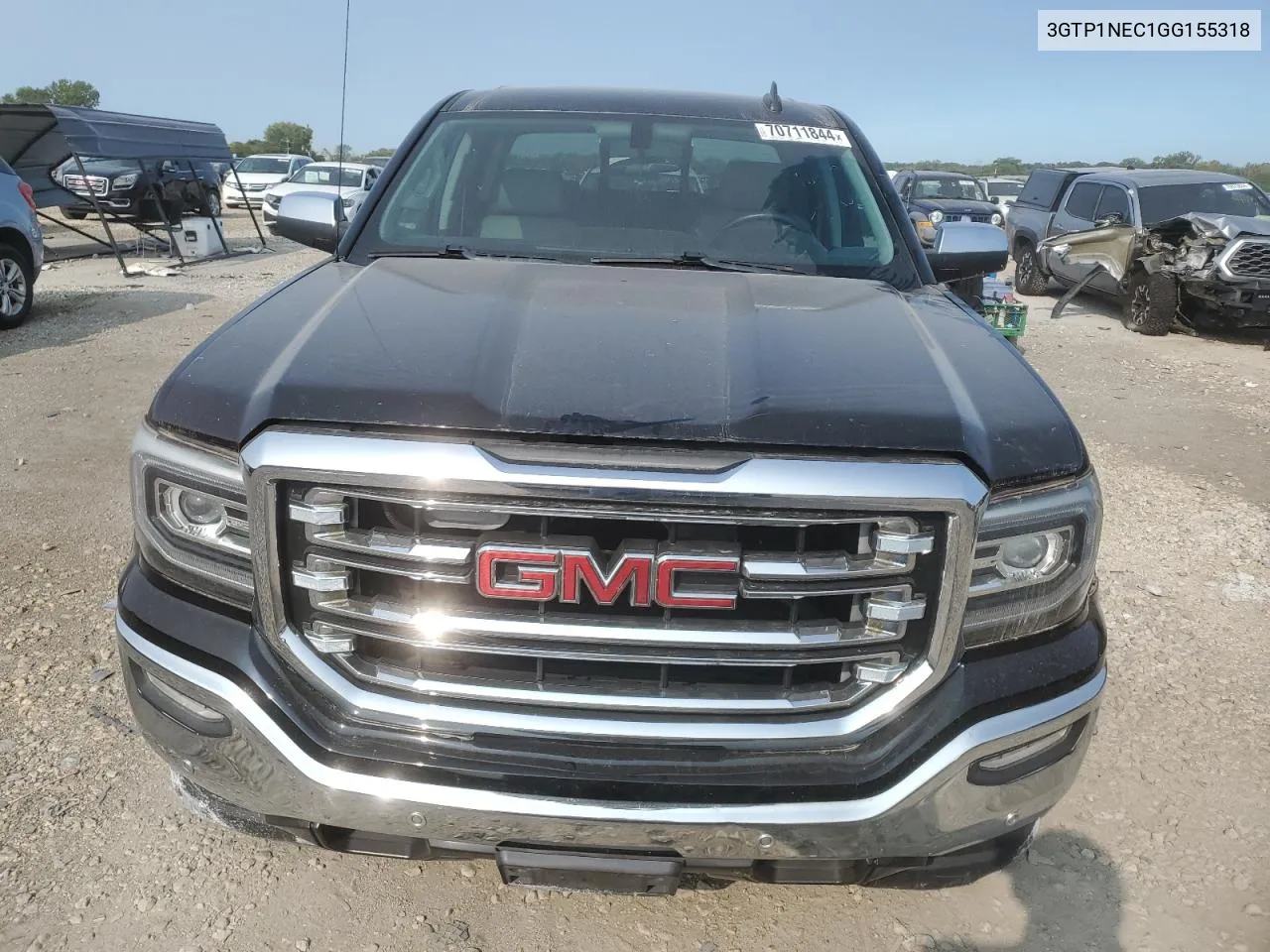 2016 GMC Sierra C1500 Slt VIN: 3GTP1NEC1GG155318 Lot: 70711844