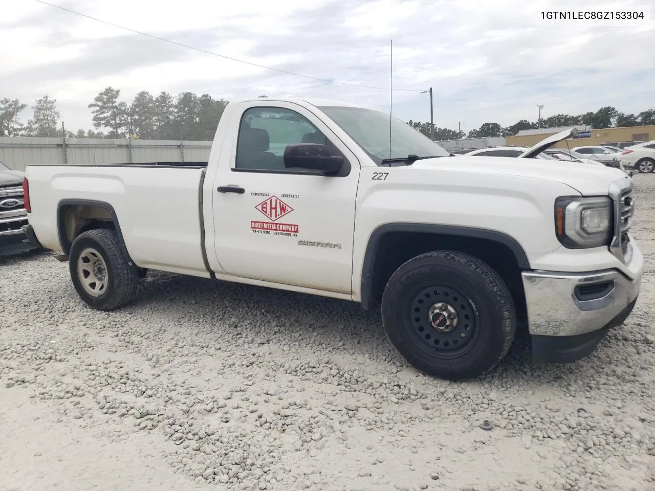 2016 GMC Sierra C1500 VIN: 1GTN1LEC8GZ153304 Lot: 71208404