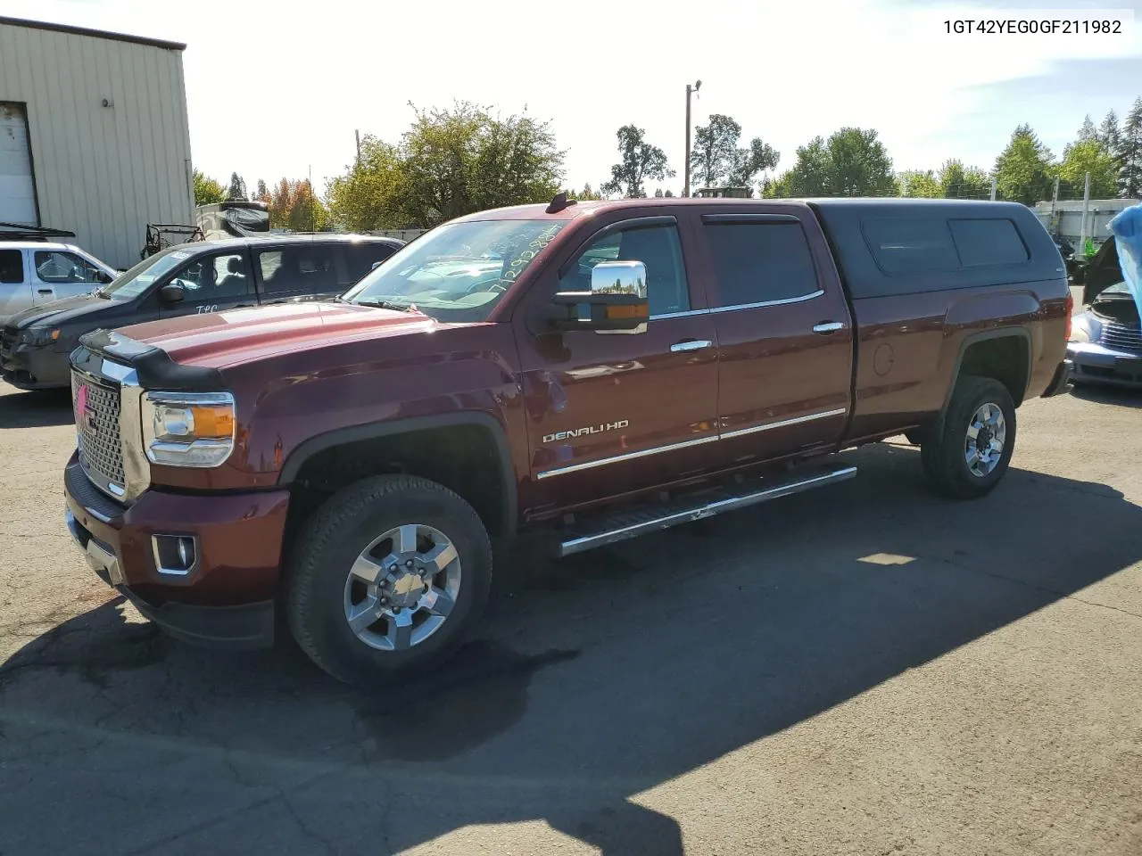 2016 GMC Sierra K3500 Denali VIN: 1GT42YEG0GF211982 Lot: 71292884