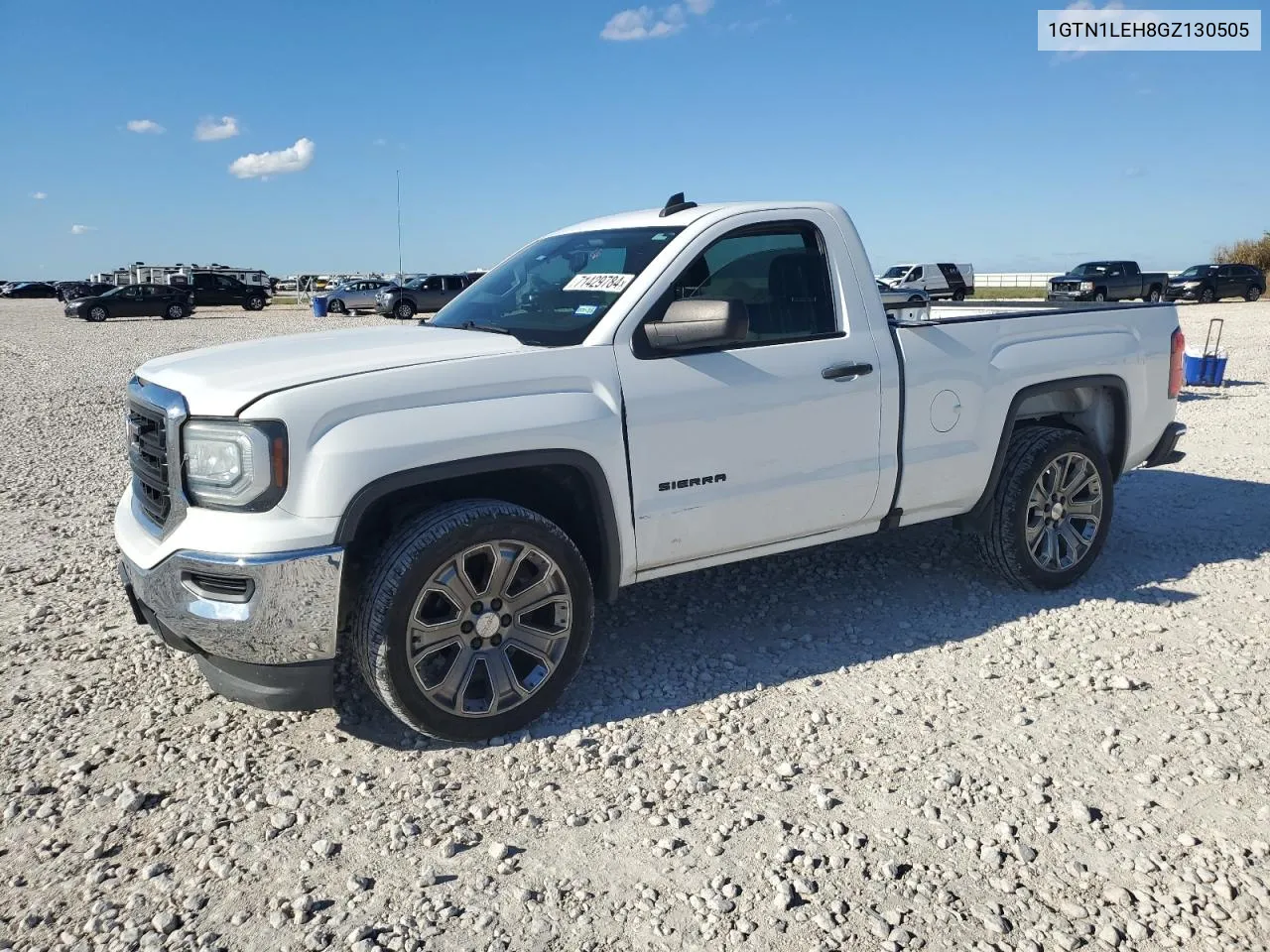 2016 GMC Sierra C1500 VIN: 1GTN1LEH8GZ130505 Lot: 71429784