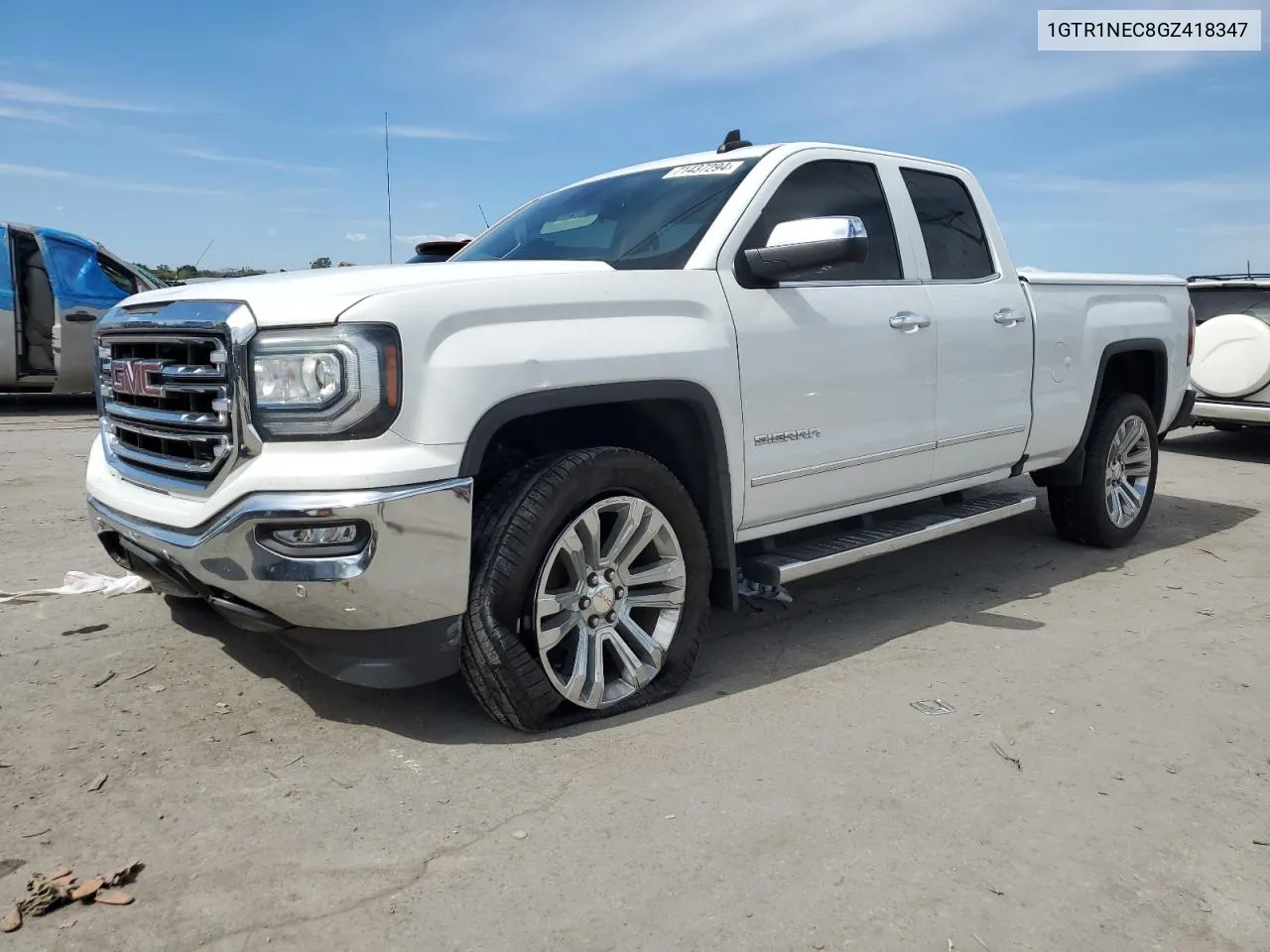 2016 GMC Sierra C1500 Slt VIN: 1GTR1NEC8GZ418347 Lot: 71437294