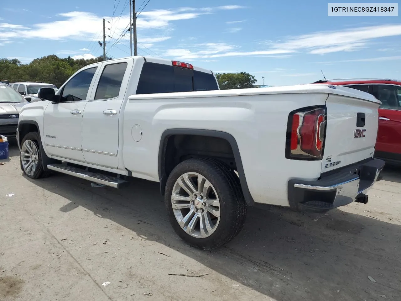 2016 GMC Sierra C1500 Slt VIN: 1GTR1NEC8GZ418347 Lot: 71437294