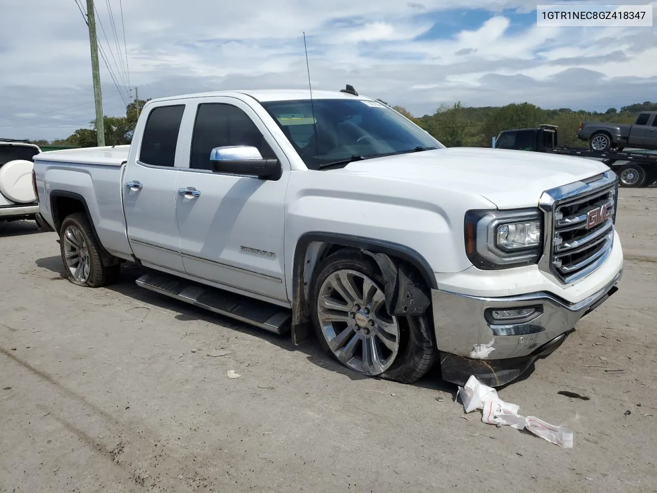 2016 GMC Sierra C1500 Slt VIN: 1GTR1NEC8GZ418347 Lot: 71437294