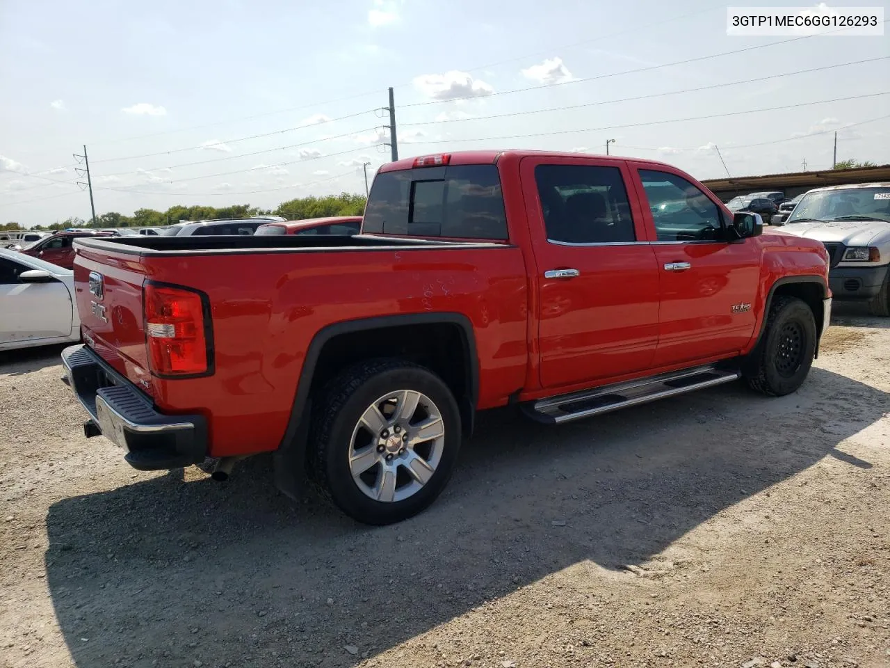 2016 GMC Sierra C1500 Sle VIN: 3GTP1MEC6GG126293 Lot: 71604014