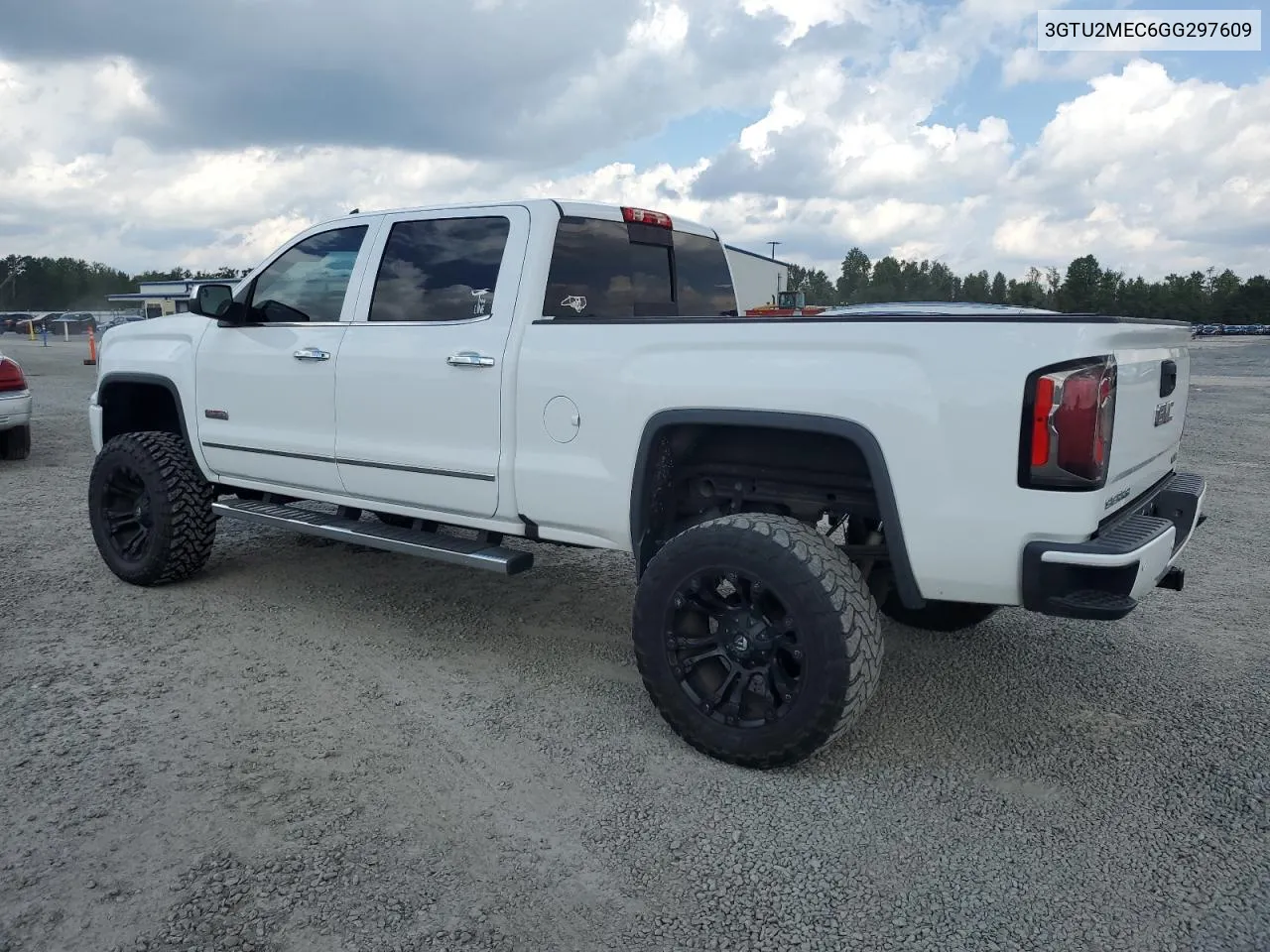 3GTU2MEC6GG297609 2016 GMC Sierra K1500 Sle