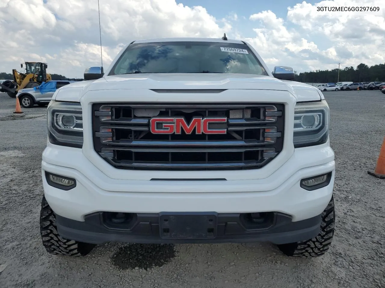 3GTU2MEC6GG297609 2016 GMC Sierra K1500 Sle