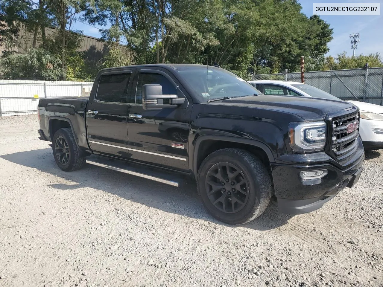 2016 GMC Sierra K1500 Slt VIN: 3GTU2NEC1GG232107 Lot: 72214384