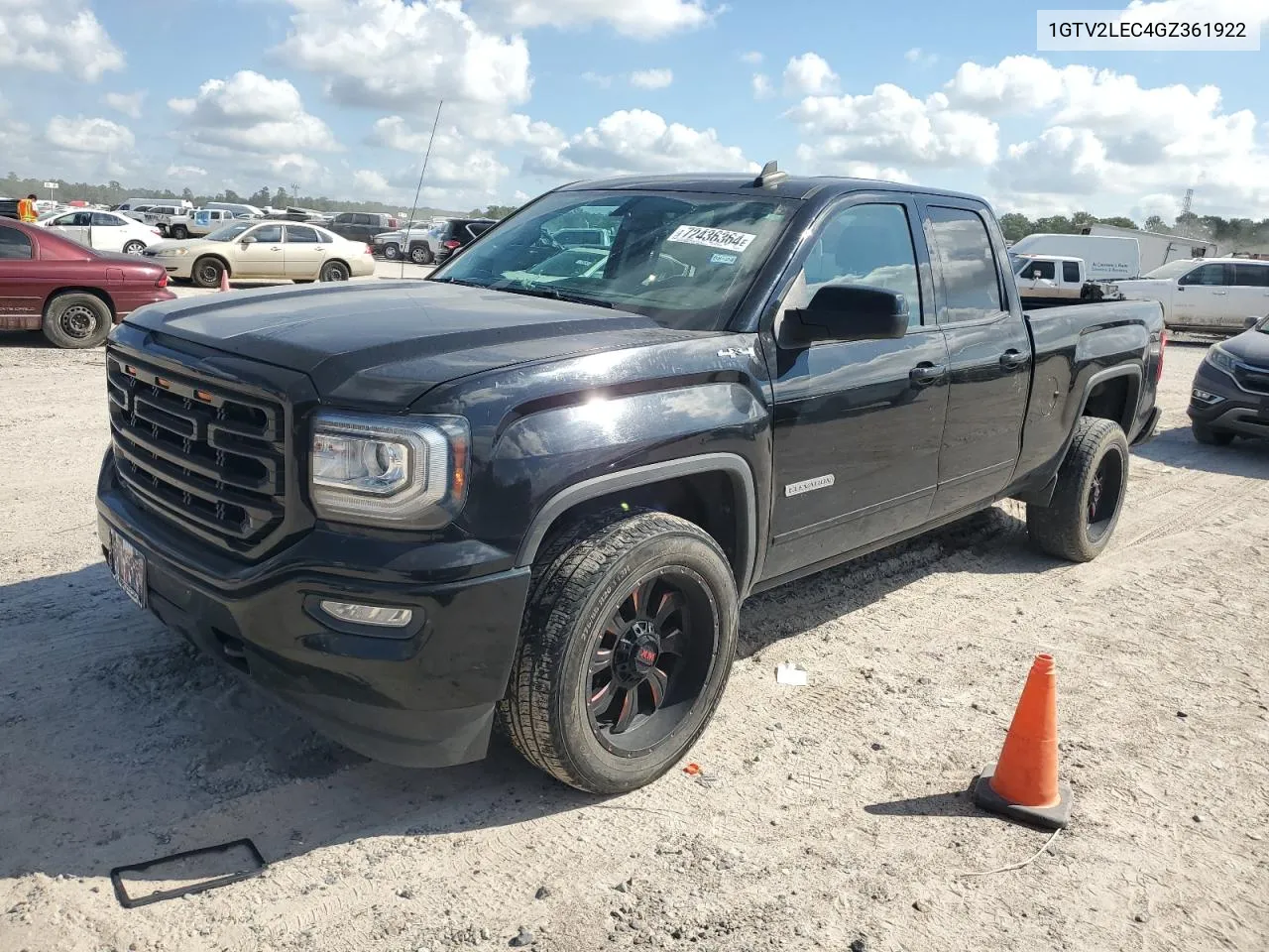 2016 GMC Sierra K1500 VIN: 1GTV2LEC4GZ361922 Lot: 72436364