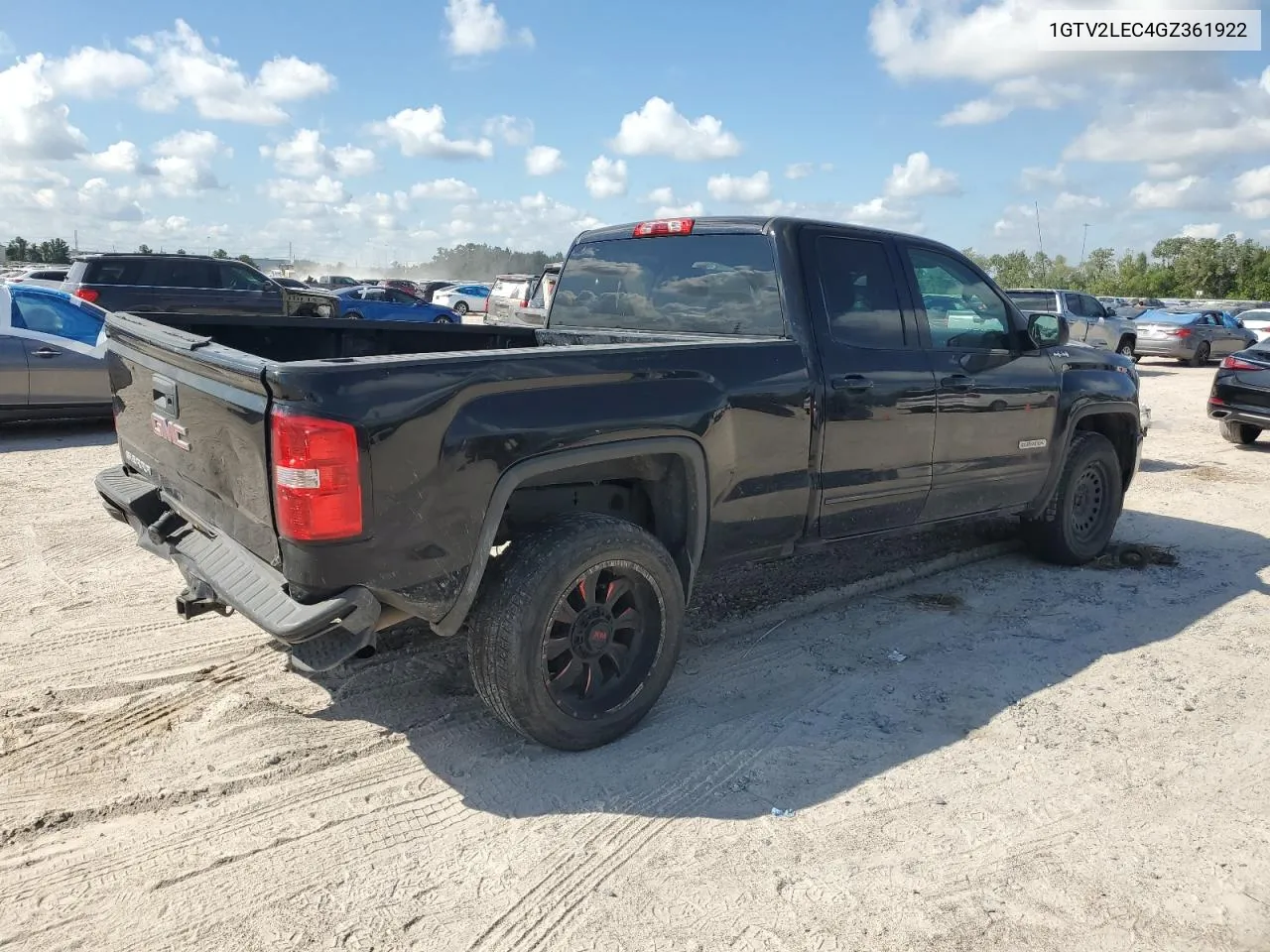 1GTV2LEC4GZ361922 2016 GMC Sierra K1500