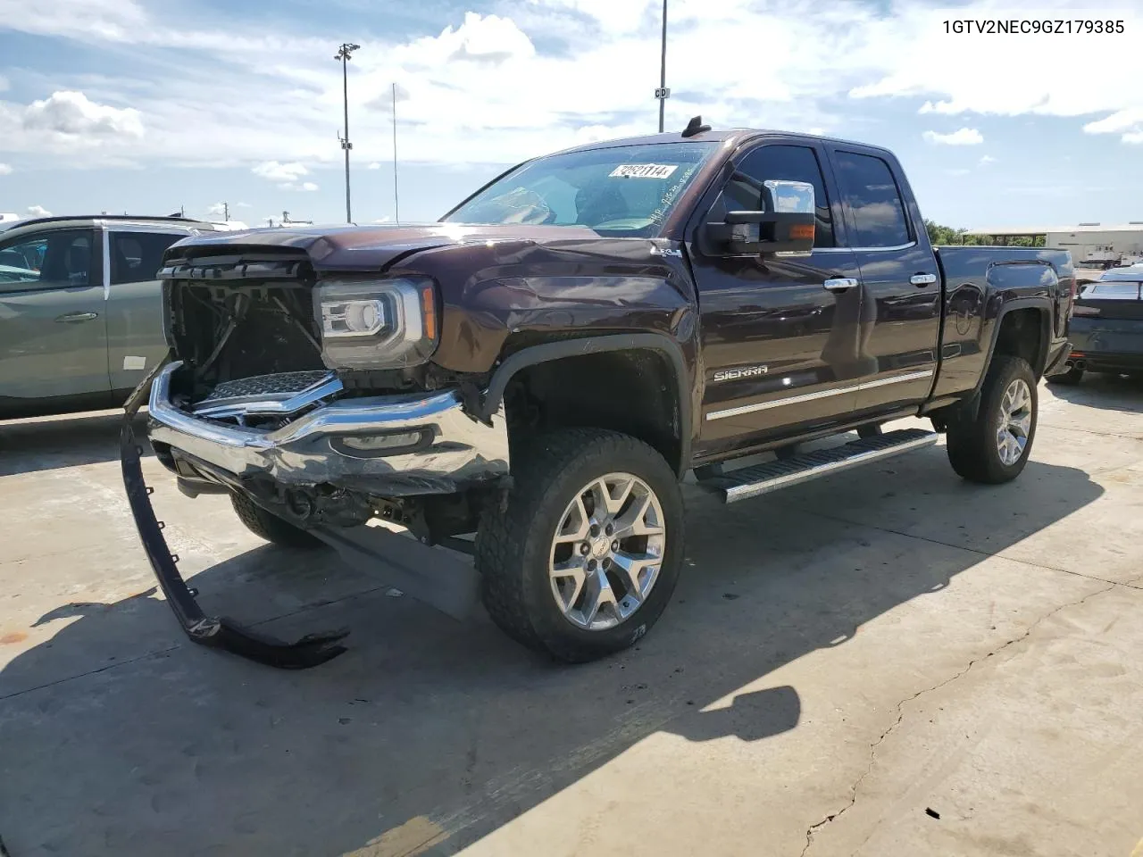 1GTV2NEC9GZ179385 2016 GMC Sierra K1500 Slt