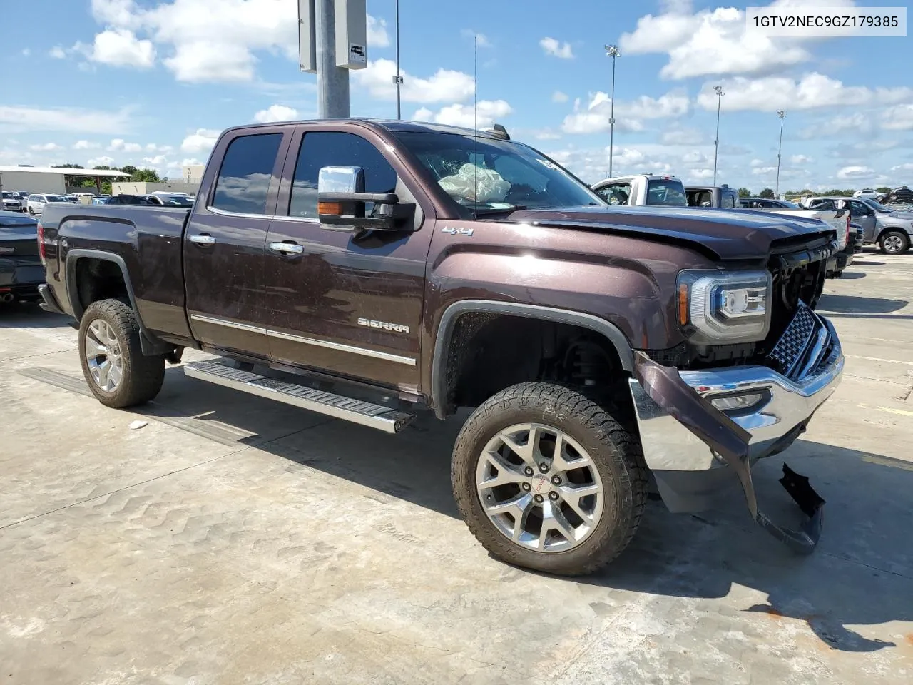 2016 GMC Sierra K1500 Slt VIN: 1GTV2NEC9GZ179385 Lot: 72521114