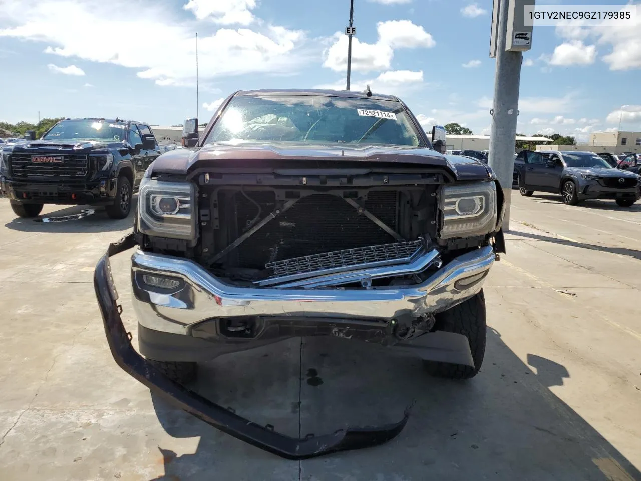 1GTV2NEC9GZ179385 2016 GMC Sierra K1500 Slt