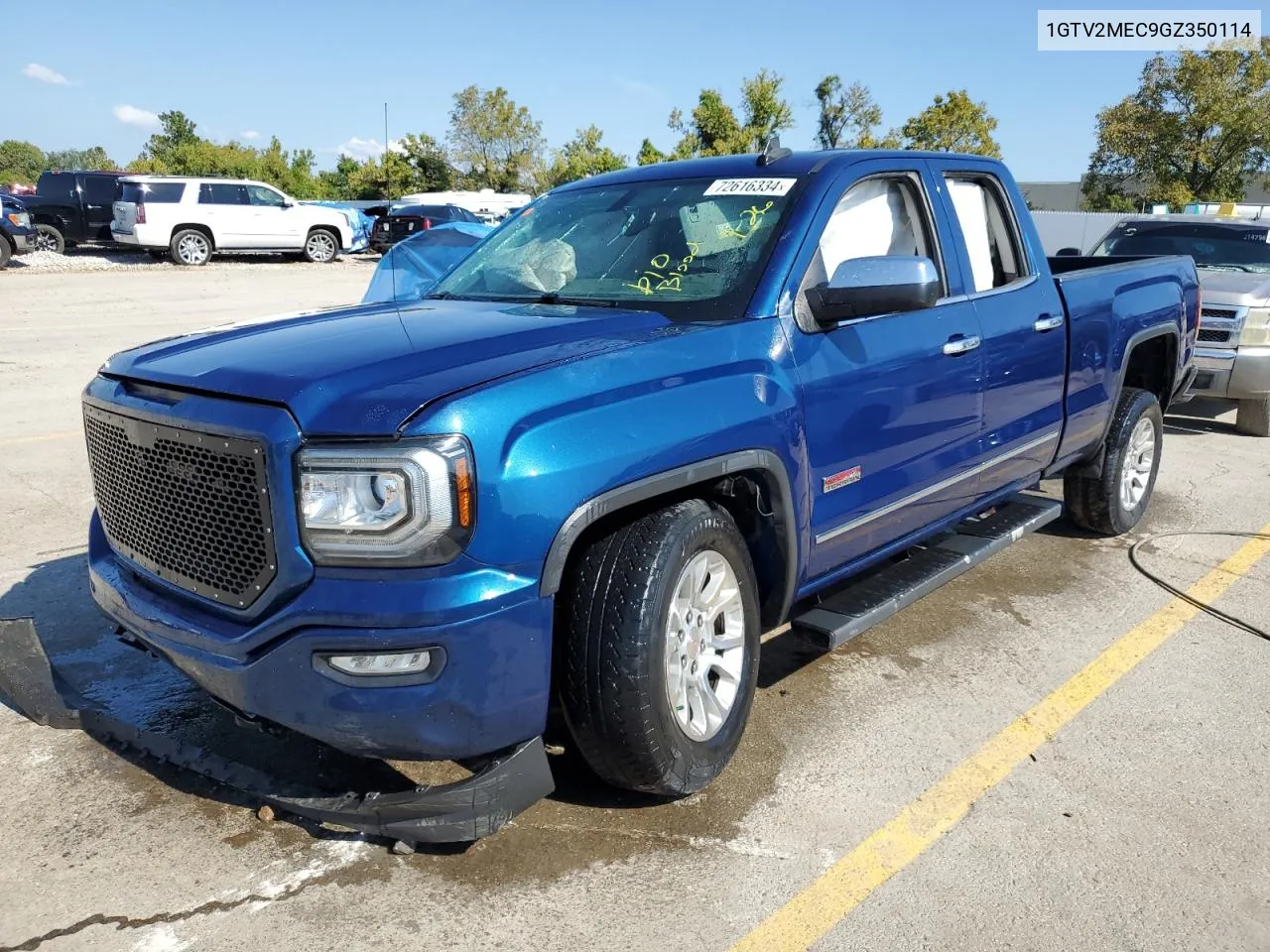 2016 GMC Sierra K1500 Sle VIN: 1GTV2MEC9GZ350114 Lot: 72616334