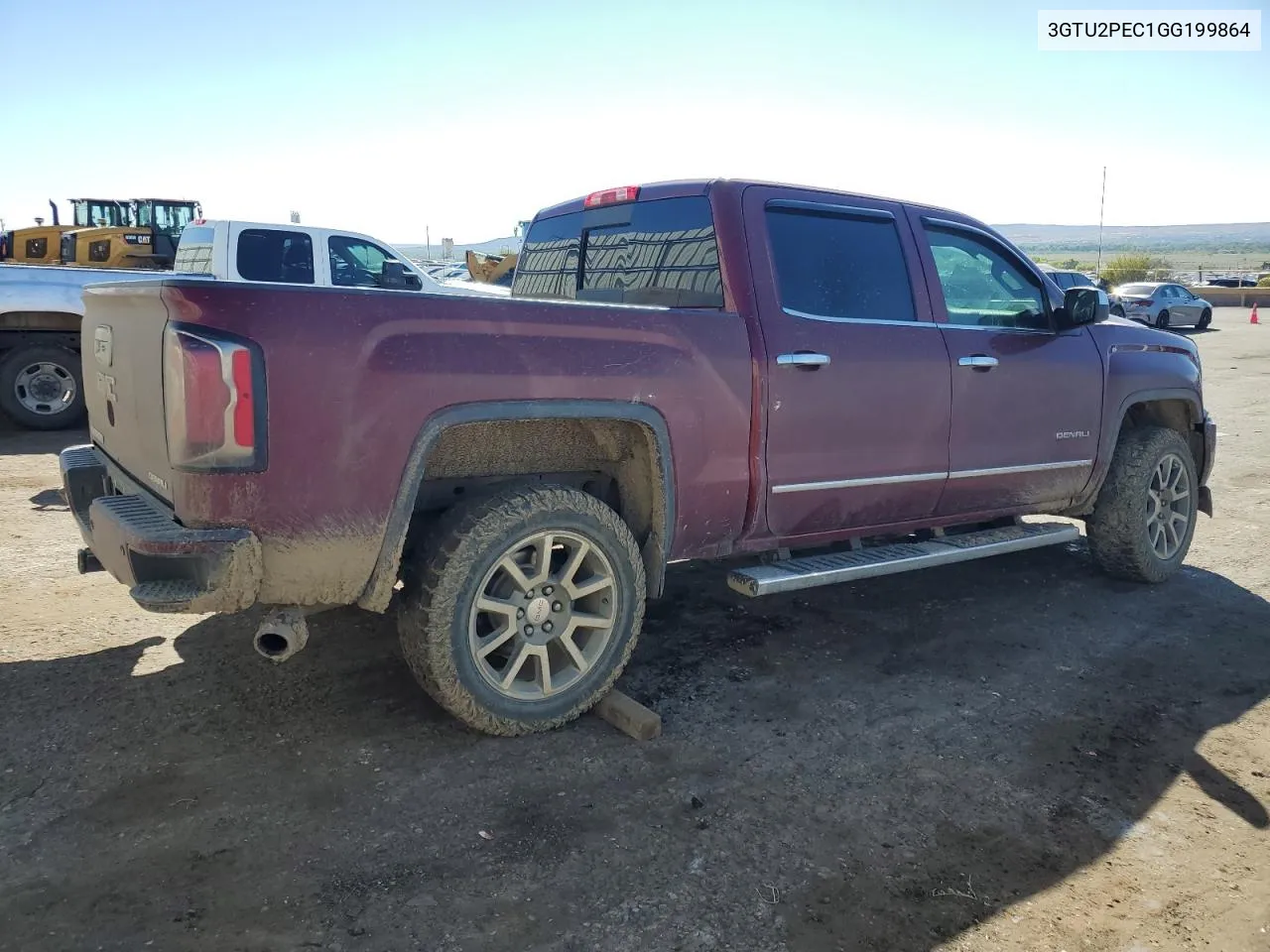 2016 GMC Sierra K1500 Denali VIN: 3GTU2PEC1GG199864 Lot: 72628254