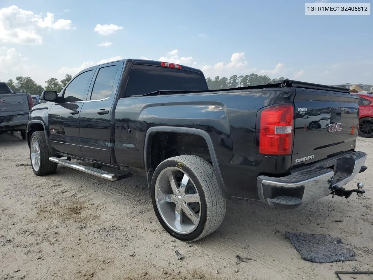 2016 GMC Sierra C1500 Sle VIN: 1GTR1MEC1GZ406812 Lot: 72744934