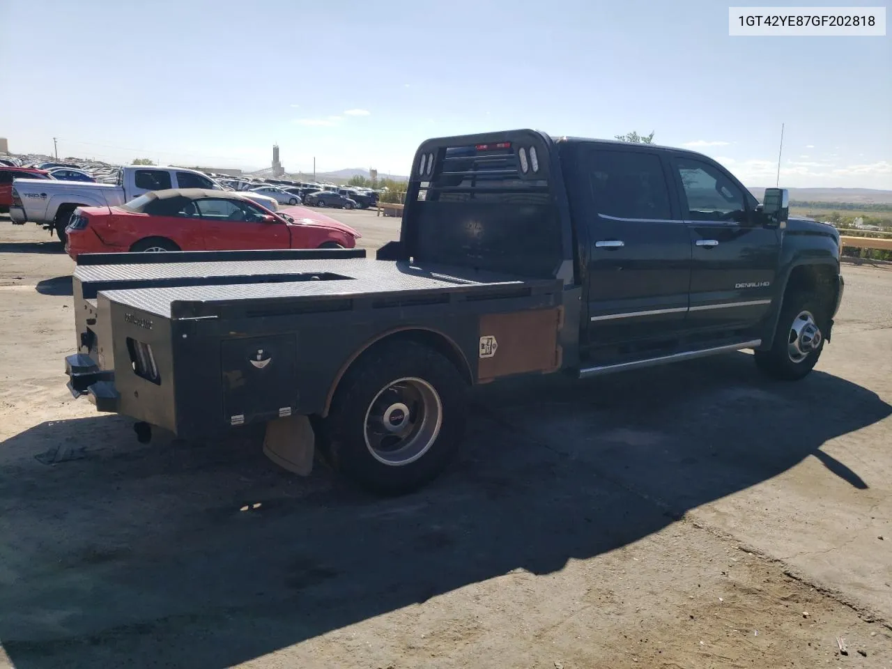 2016 GMC Sierra K3500 Denali VIN: 1GT42YE87GF202818 Lot: 72797064