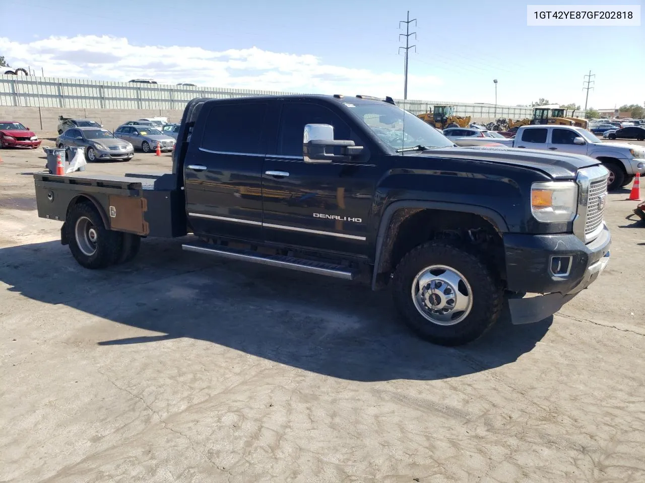 2016 GMC Sierra K3500 Denali VIN: 1GT42YE87GF202818 Lot: 72797064