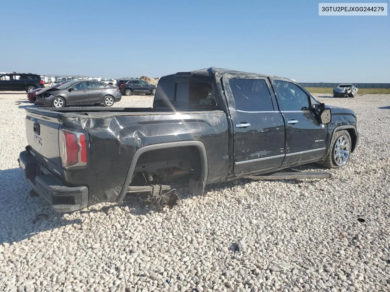 3GTU2PEJXGG244279 2016 GMC Sierra K1500 Denali