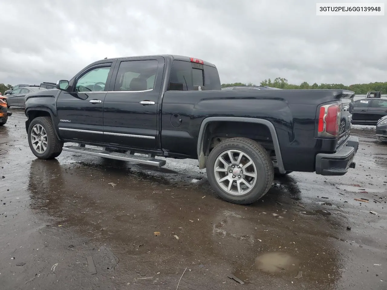 2016 GMC Sierra K1500 Denali VIN: 3GTU2PEJ6GG139948 Lot: 73138444