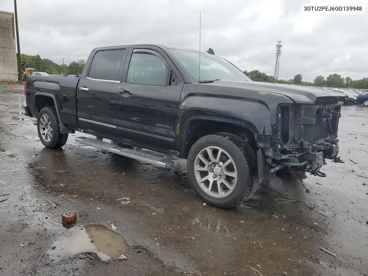 3GTU2PEJ6GG139948 2016 GMC Sierra K1500 Denali