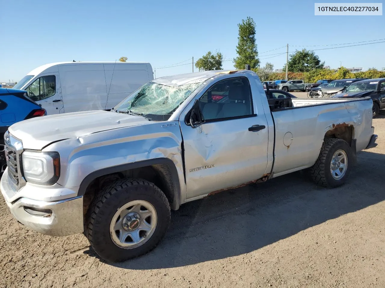 2016 GMC Sierra K1500 VIN: 1GTN2LEC4GZ277034 Lot: 73180244