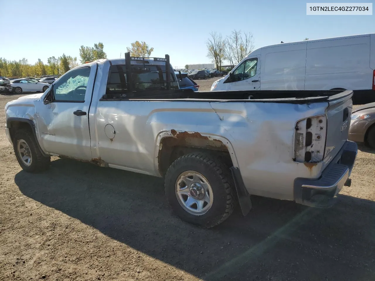 2016 GMC Sierra K1500 VIN: 1GTN2LEC4GZ277034 Lot: 73180244