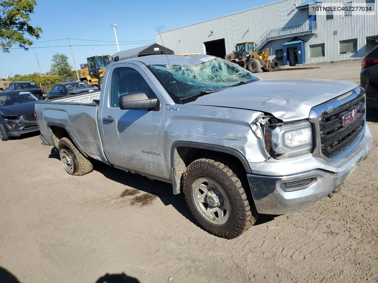 2016 GMC Sierra K1500 VIN: 1GTN2LEC4GZ277034 Lot: 73180244