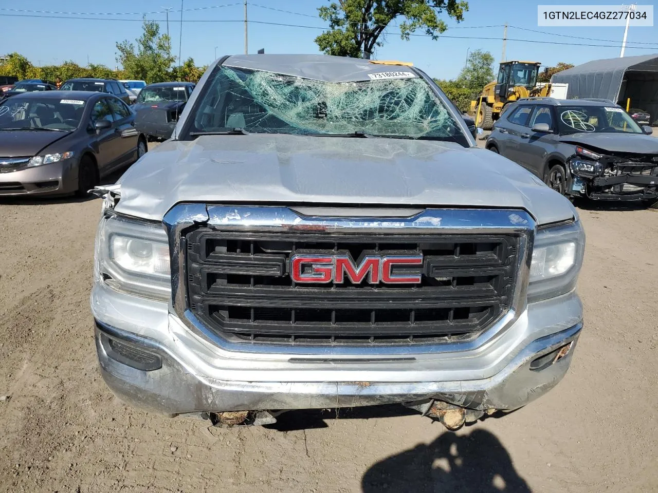 2016 GMC Sierra K1500 VIN: 1GTN2LEC4GZ277034 Lot: 73180244