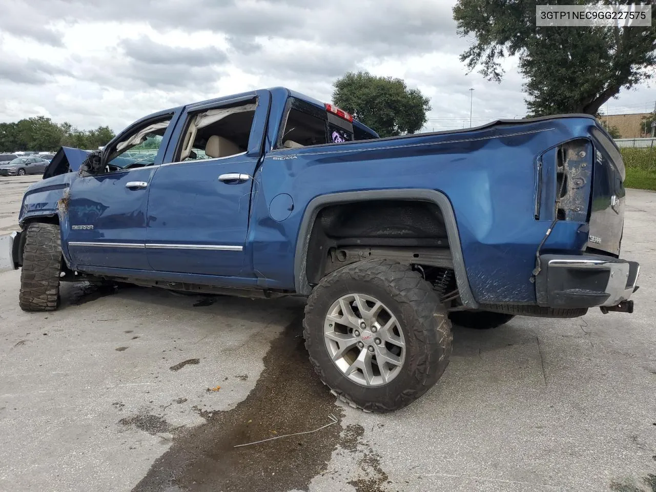 2016 GMC Sierra C1500 Slt VIN: 3GTP1NEC9GG227575 Lot: 73180574