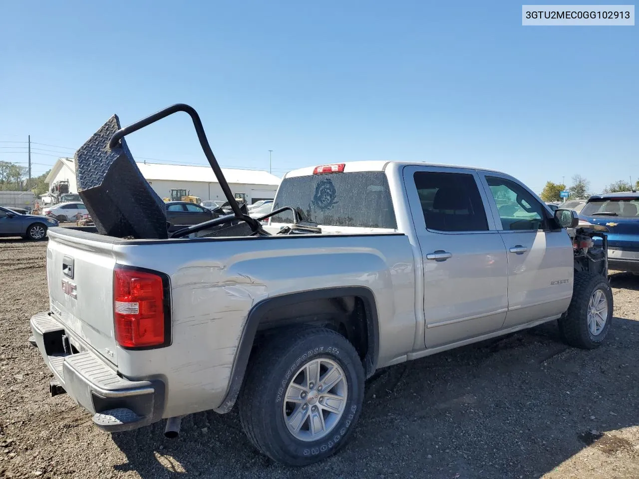 3GTU2MEC0GG102913 2016 GMC Sierra K1500 Sle