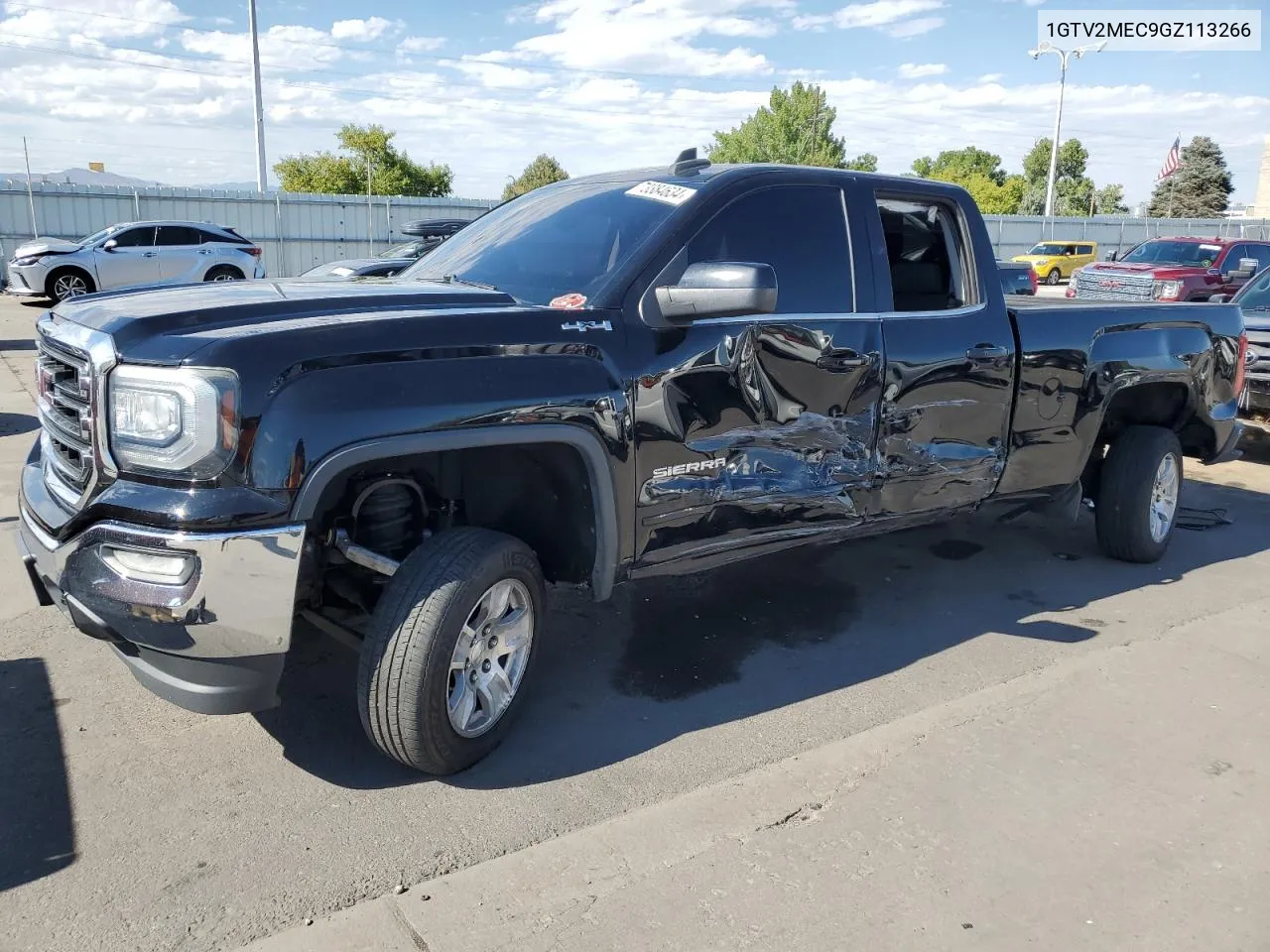 2016 GMC Sierra K1500 Sle VIN: 1GTV2MEC9GZ113266 Lot: 73384634