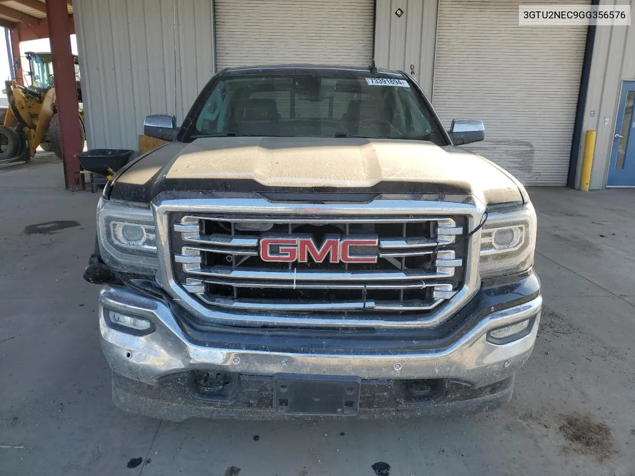 2016 GMC Sierra K1500 Slt VIN: 3GTU2NEC9GG356576 Lot: 73391894