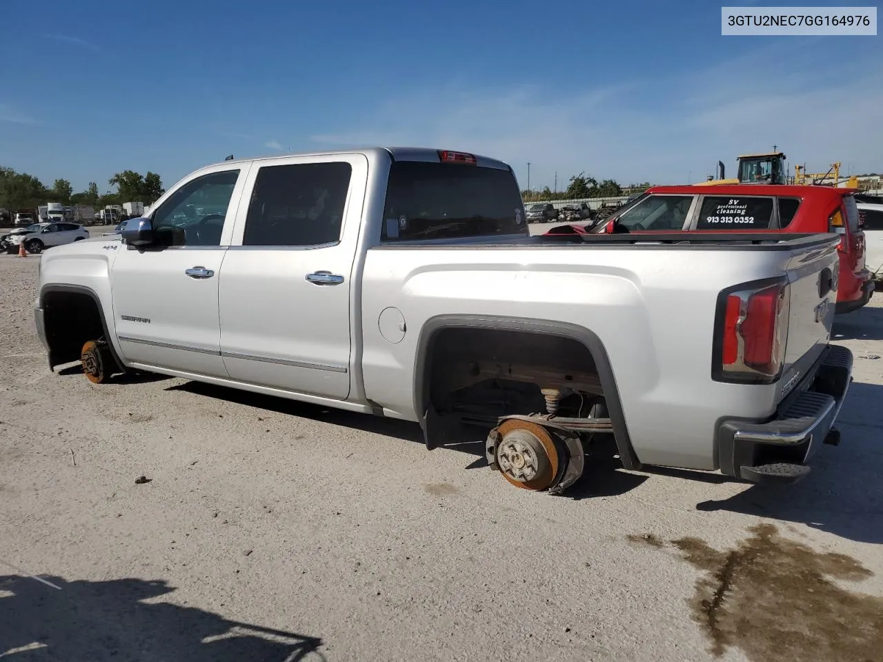 2016 GMC Sierra K1500 Slt VIN: 3GTU2NEC7GG164976 Lot: 73411424