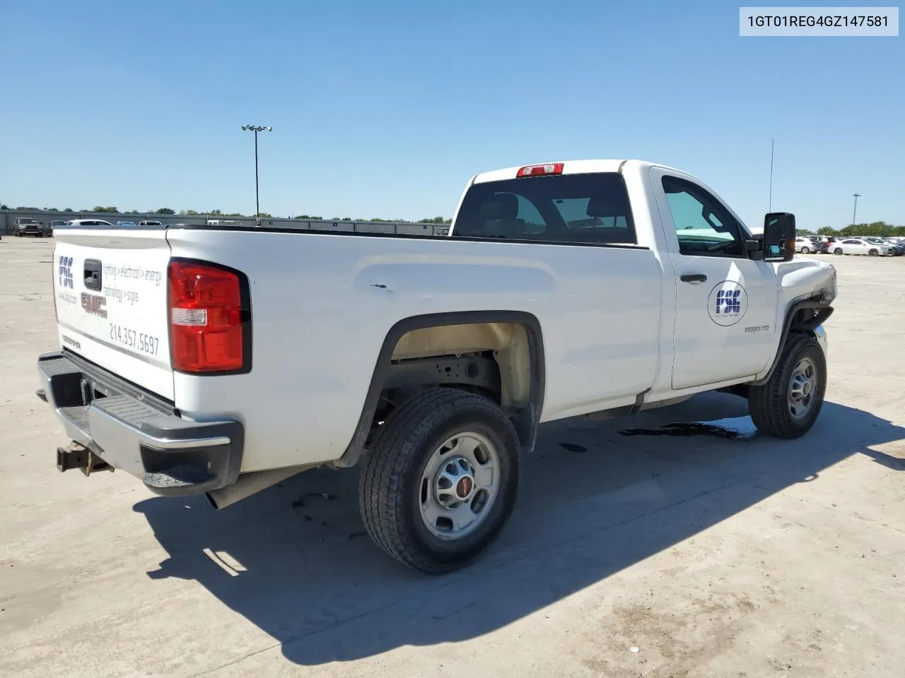 2016 GMC Sierra C2500 Heavy Duty VIN: 1GT01REG4GZ147581 Lot: 73425374