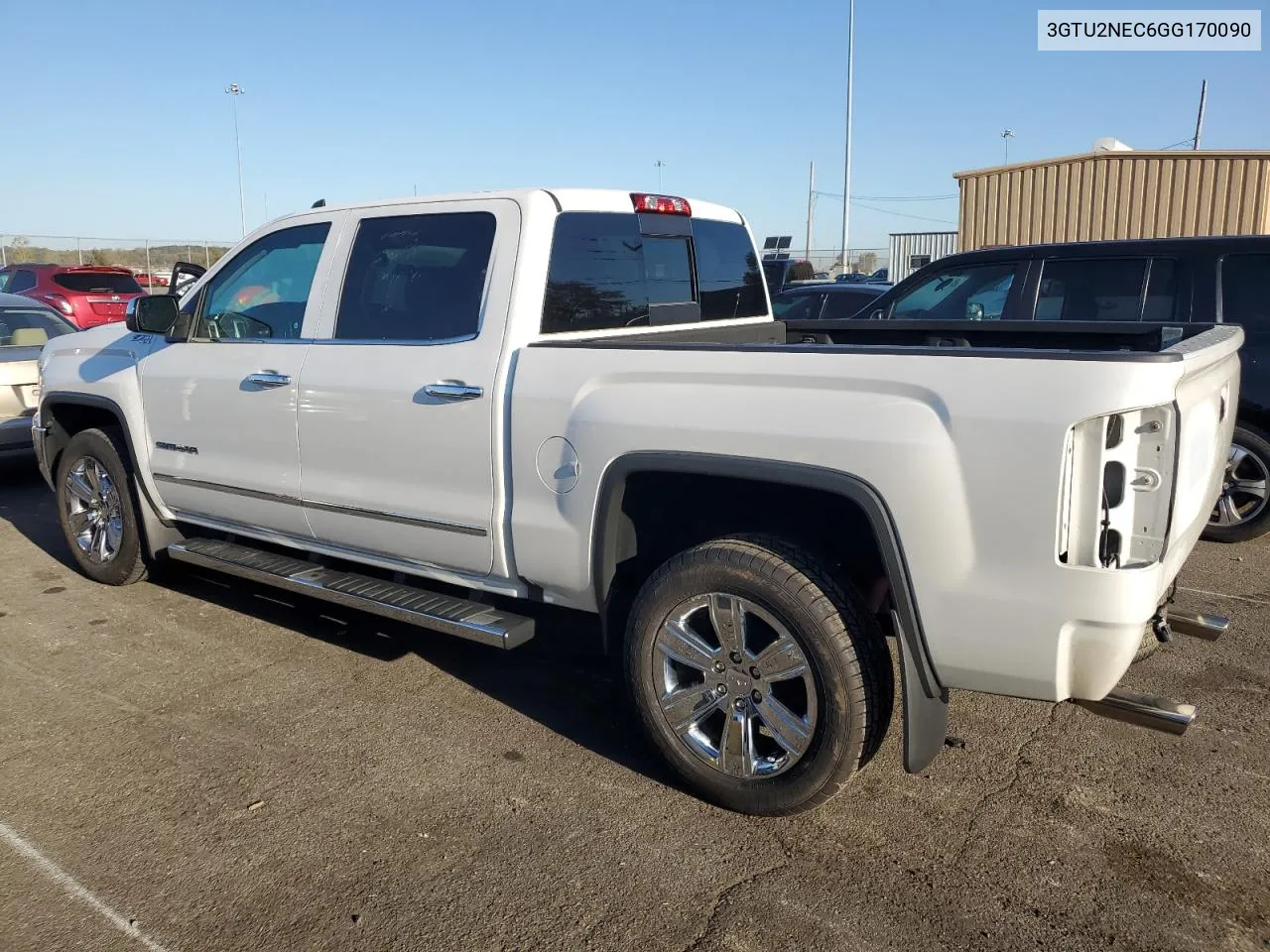 2016 GMC Sierra K1500 Slt VIN: 3GTU2NEC6GG170090 Lot: 73540834