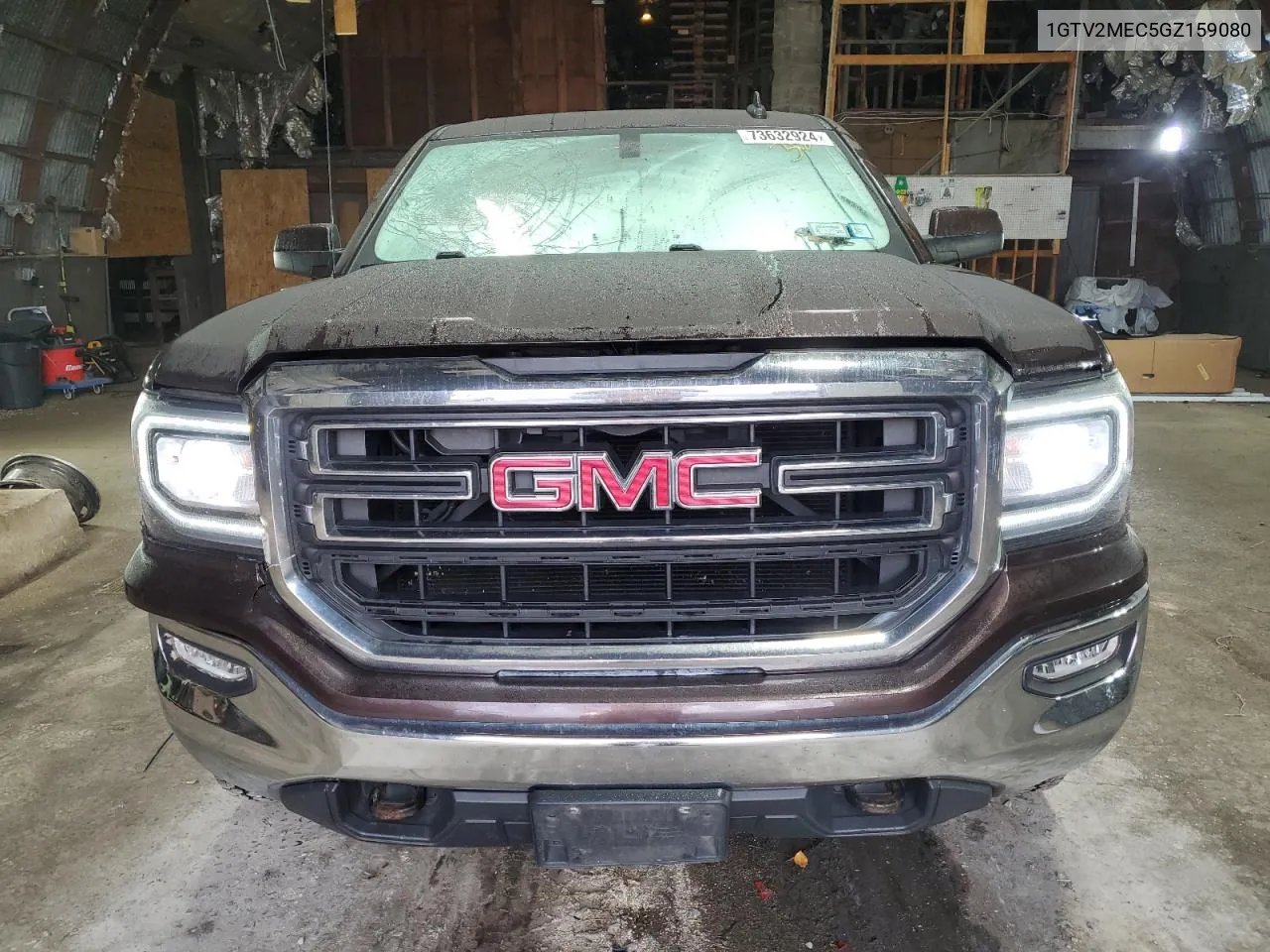 1GTV2MEC5GZ159080 2016 GMC Sierra K1500 Sle