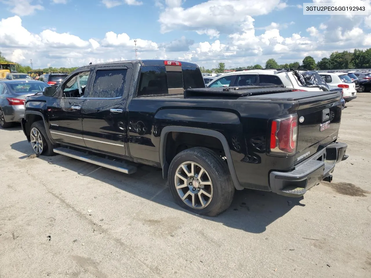 2016 GMC Sierra K1500 Denali VIN: 3GTU2PEC6GG192943 Lot: 73778144