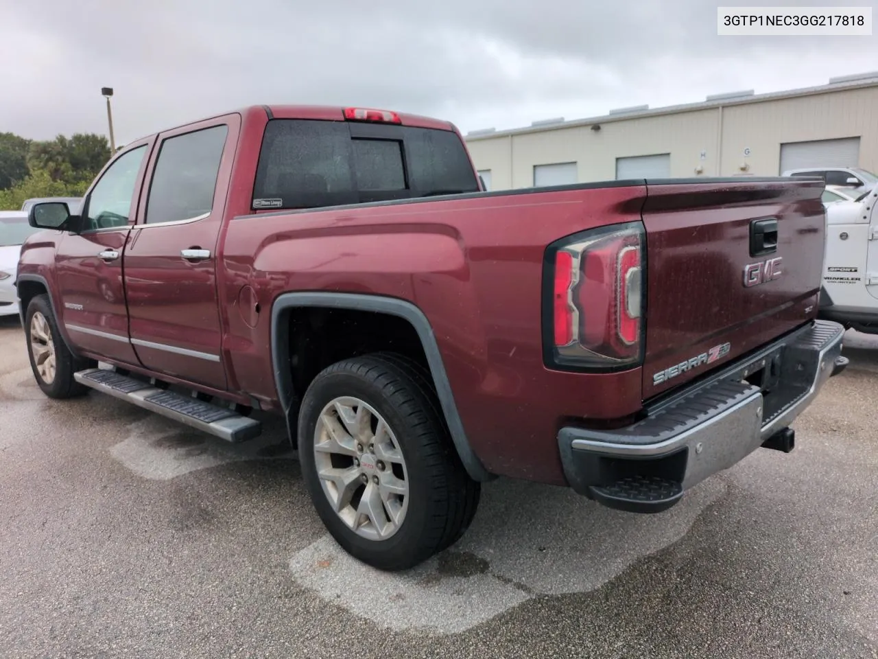 2016 GMC Sierra C1500 Slt VIN: 3GTP1NEC3GG217818 Lot: 73792064